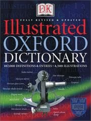 Tapa de DK illustrated Oxford dictionary
