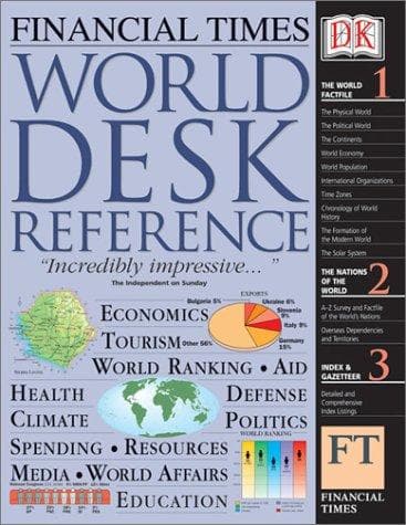 Tapa de Financial Times World Desk Reference 2003