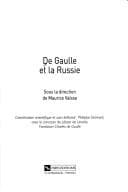 Tapa de De Gaulle et la Russie