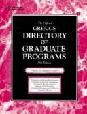 Tapa de The Official Gre Cgs Directory of Graduate Programs: Social Sciences : Education (Directory of Graduate Programs: Vol. C: Social Sciences, Education)