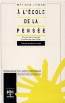 Tapa de À l'école de la pensée