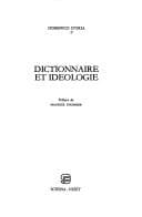 Tapa de Dictionnaire et idéologie