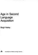 Tapa de Age in second language acquisition