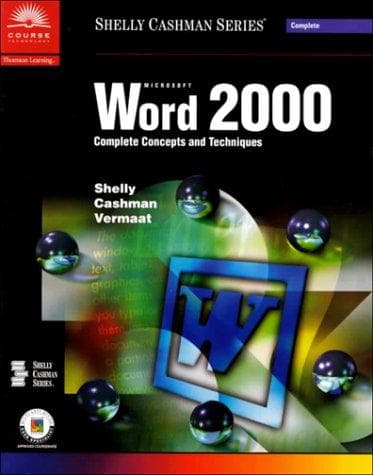 Tapa de Microsoft Word 2000