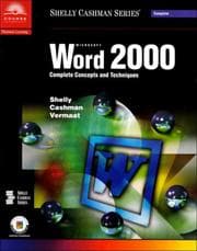 Tapa de Microsoft Word 2000