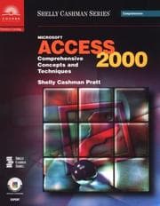 Tapa de Microsoft Access 2000 Comprehensive Concepts and Techniques (Shelly Cashman)