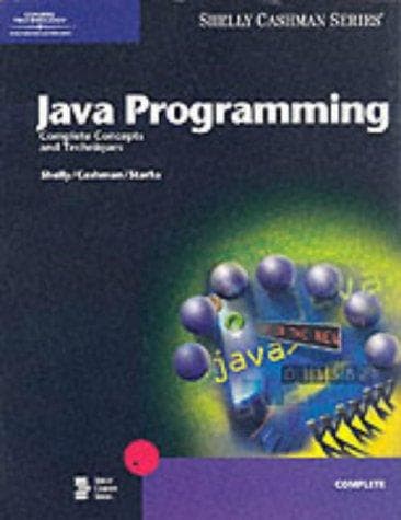 Tapa de Java Programming Complete Concepts and Techniques