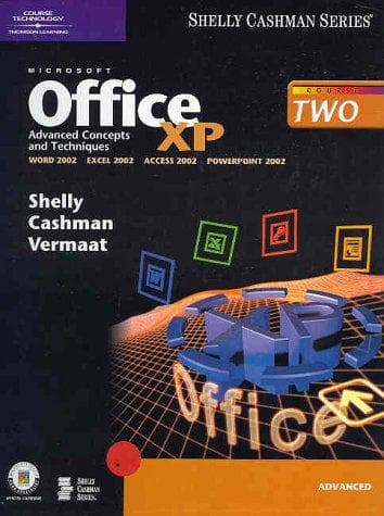 Tapa de Microsoft Office Xp: Advanced Concepts and Techniques