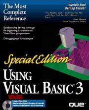 Tapa de Using Visual Basic 3/Book and Cd (Using ... (Que))