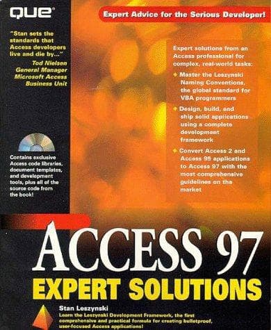 Tapa de Access 97