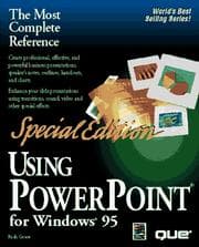 Tapa de Using PowerPoint℗ʼ for Windows℗ʼ 95