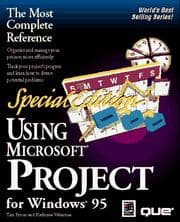 Tapa de Using Microsoft Project for Windows 95