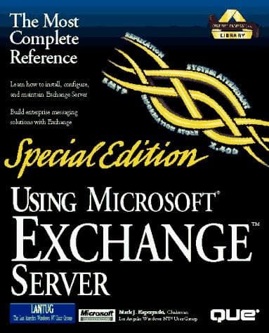 Tapa de Using Microsoft Exchange Server