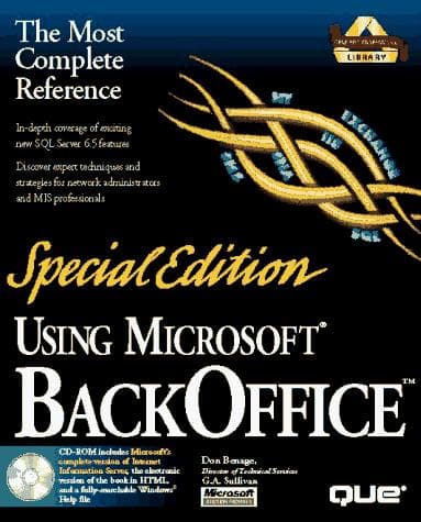 Tapa de Using Microsoft BackOffice