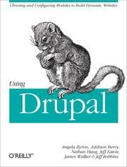 Tapa de Using Drupal