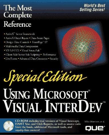 Tapa de Using Microsoft Visual InterDev