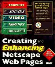 Tapa de Creating & enhancing Netscape Web pages