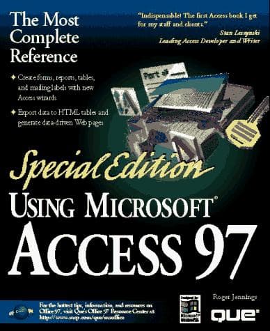 Tapa de Special edition using Microsoft Access 97