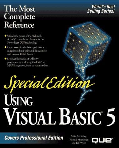 Tapa de Using Visual Basic 5