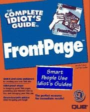 Tapa de The complete idiot's guide to FrontPage