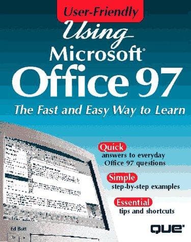 Tapa de Using Microsoft Office 97