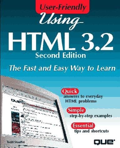 Tapa de Using HTML 3.2