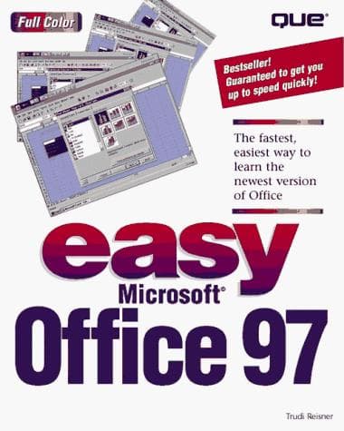 Tapa de Easy Microsoft Office 97