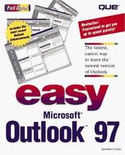 Tapa de Easy Microsoft Outlook 97