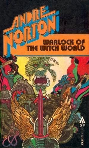 Tapa de Warlock of the Witch World