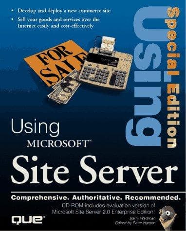 Tapa de Special Edition Using Microsoft Site Server