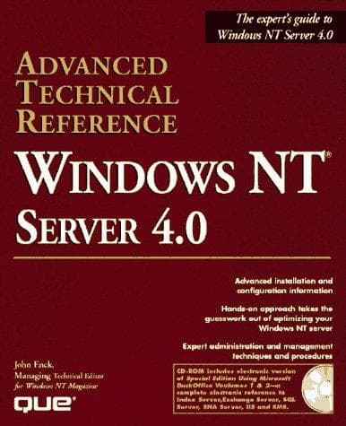 Tapa de Windows NT server 4.0