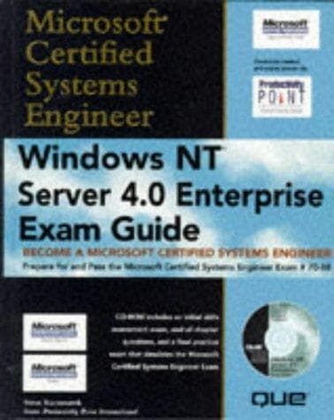 Tapa de Windows NT Server 4.0 Enterprise Exam guide