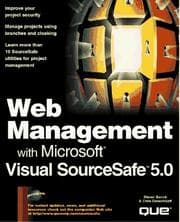 Tapa de Web management with Microsoft Visual SourceSafe 5.0