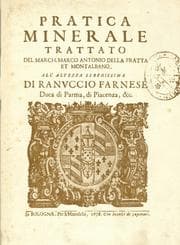 Tapa de Marco Antonio della Fratta Montalbano - Pratica Minerale