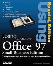 Tapa de Using Microsoft Office 97, small business edition