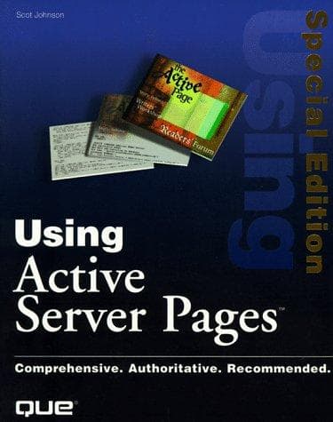 Tapa de Using Active Server Pages