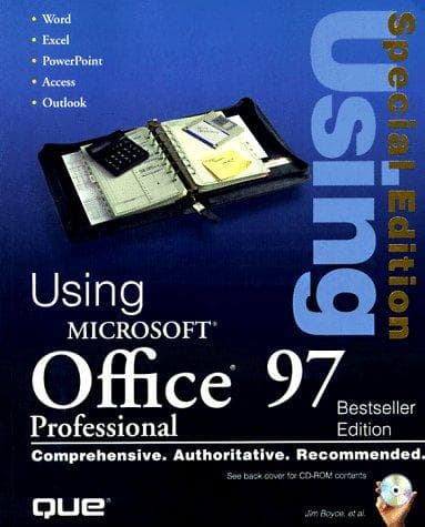 Tapa de Special edition using Microsoft Office 97