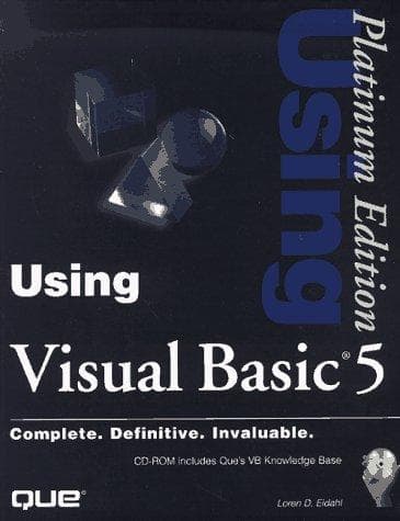 Tapa de Using Visual Basic 5