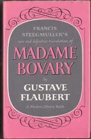 Tapa de Gustave Flaubert, "Madame Bovary"