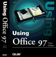 Tapa de Using Microsoft Office 97