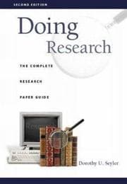 Tapa de Doing research