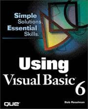 Tapa de Using Visual Basic 6