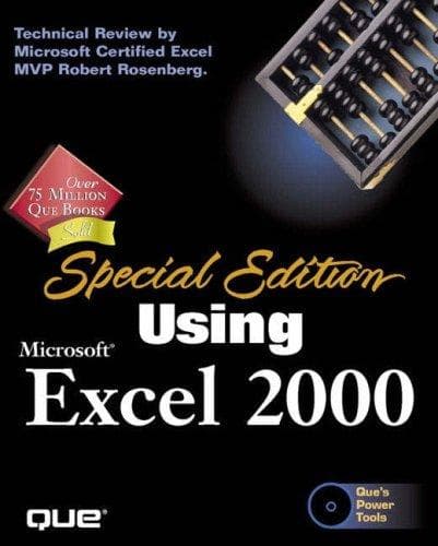 Tapa de Using Microsoft Excel 2000