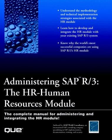 Tapa de Administering SAP R/3