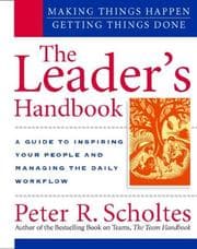 Tapa de The Leader's Handbook