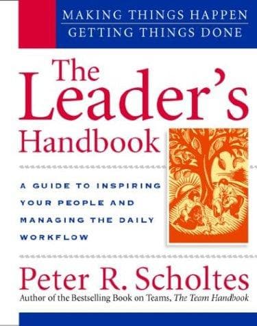 Tapa de The Leader's Handbook