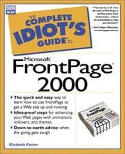 Tapa de The complete idiot's guide to Microsoft FrontPage 2000