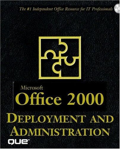Tapa de Microsoft Office 2000 Deployment and Administration (Desk Reference)