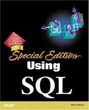 Tapa de Special edition using SQL