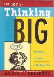 Tapa de The joy of thinking big